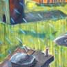 Pending A Problem, 2006, watercolour, 24x29cm